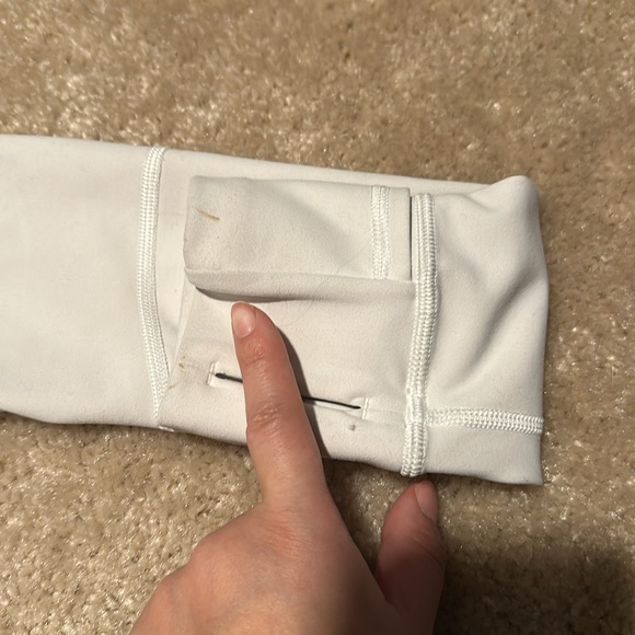 🦄✨RARE✨ Lululemon Define Jacket Cropped *Gold Size 6 *Special Edition Off White - Picture 9 of 16